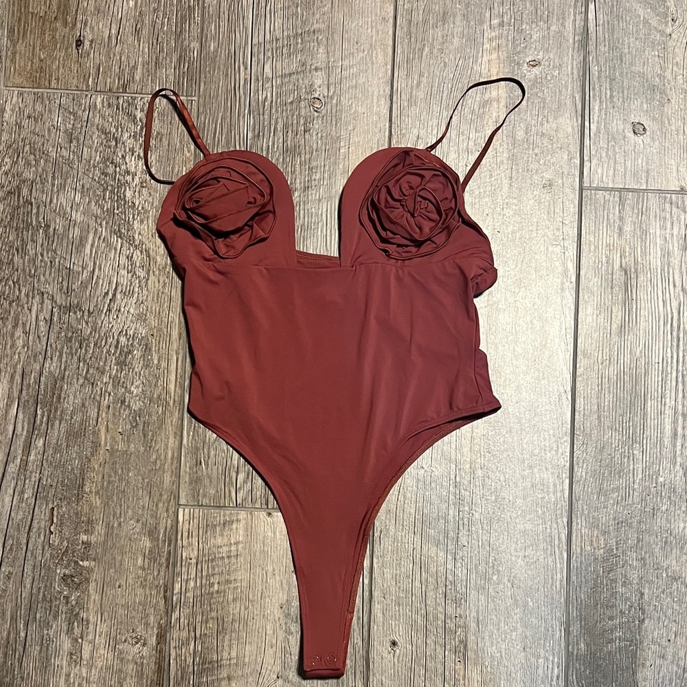 Bardot Rich Pink/Burgundy Bodysuit Apparel